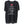 Load image into Gallery viewer, The back of a black shirt with il porcellino salumi's pig logo at the top and the words "this little piggy got cured..." below the logo.
